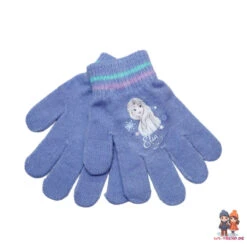 Disney Die Eiskönigin Elsa Kinder Herbst Wintermütze Plus Handschuhe -Bekleidung Peripherie eisk winter set 01b