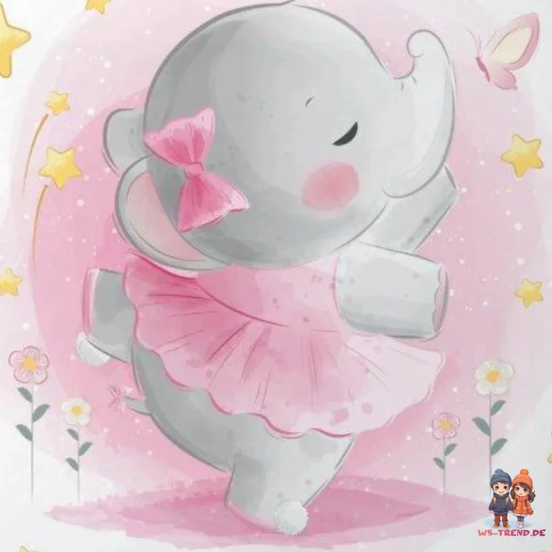 Elefant Baby Bettwäsche 2tlg Set 100x135 40x60 Cm 100% Baumwolle 4 Elefant Baby Bettwäsche 2tlg Set 100x135 40x60 Cm 100% Baumwolle – Bild 2