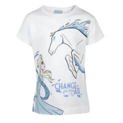 Disney Die Eiskönigin Elsa Kinder T-Shirt -Bekleidung Peripherie elsa shirt 041b