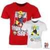 Feuerwehrmann Sam Stay Safe Kinder T-Shirt -Bekleidung Peripherie feuerwehrmann stay safe kinder shirt 924