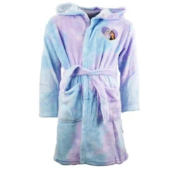 Disney Die Eiskönigin Elsa Anna Kinder Fleece Bademantel Mit Kapuze