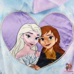 Disney Die Eiskönigin Elsa Anna Kinder Fleece Bademantel Mit Kapuze -Bekleidung Peripherie fr badem 01f