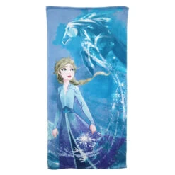 Disney Die Eiskönigin Elsa Strandtuch Badetuch XL 70x140 Cm Baumwolle