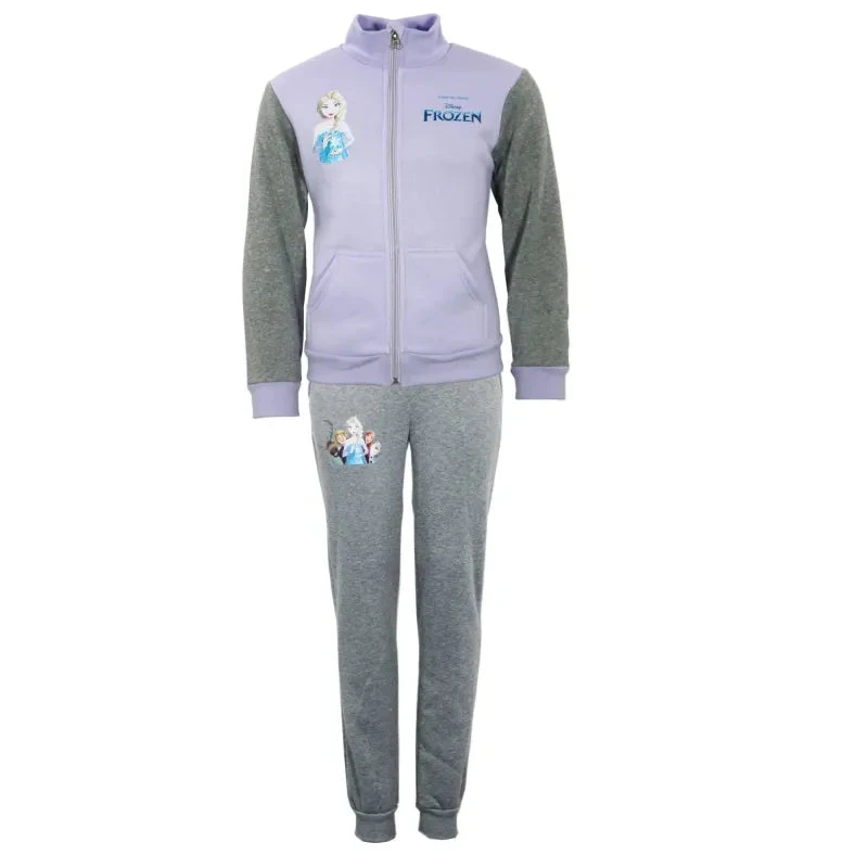Disney Die Eiskönigin Elsa Jogginganzug Sporthose Hose Jacke 4 Disney Die Eiskönigin Elsa Jogginganzug Sporthose Hose Jacke – Bild 2