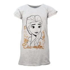 Disney Die Eiskönigin Elsa Kurzarm Schlafshirt Nachthemd Schlafkleid -Bekleidung Peripherie fr nachthemd 01c