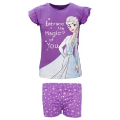 Disney Die Eiskönigin Elsa Kinder Kurzarm Schlafanzug Pyjama -Bekleidung Peripherie fr pyjama 01a 1b57bf43 37a5 40c2 a5b2 4ce1215e5afd
