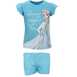 Disney Die Eiskönigin Elsa Kinder Kurzarm Schlafanzug Pyjama -Bekleidung Peripherie fr pyjama 01d 7342e68a ed35 4f65 8757 ad5cde221796