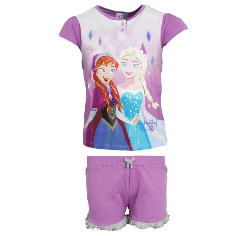Disney Die Eiskönigin Elsa Kinder Schlafanzug Pyjama 4 Disney Die Eiskönigin Elsa Kinder Schlafanzug Pyjama – Bild 2