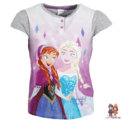 Disney Die Eiskönigin Elsa Kinder Schlafanzug Pyjama 14 Disney Die Eiskönigin Elsa Kinder Schlafanzug Pyjama -Bekleidung Peripherie fr pyjama kurz 01e