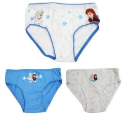 Disney Die Eiskönigin 3er Pack Slips Kinder Mädchen Unterwäsche