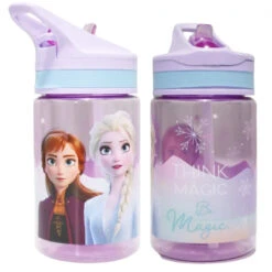 Disney Die Eiskönigin Elsa Anna Kinder Wasserflasche Trinkflasche Flasche 400 Ml