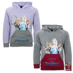Disney Die Eiskönigin Kinder Fleece Kapuzenpullover Hoodie Pulli