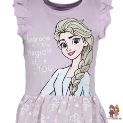 Disney Die Eiskönigin Elsa Kinder Mädchen Sommerkleid Kleid -Bekleidung Peripherie frozen kleid ws trend de 01b