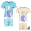 Disney Die Eiskönigin Elsa Kinder Kurzarm Schlafanzug Pyjama Shirt Shorts 1 Disney Die Eiskönigin Elsa Kinder Kurzarm Schlafanzug Pyjama Shirt Shorts -Bekleidung Peripherie frozen pyjama 01