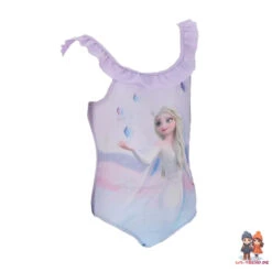 Disney Die Eiskönigin Elsa Kinder Mädchen Badeanzug Bademode -Bekleidung Peripherie frozen badpak elsa wholesale 8715409134318 3
