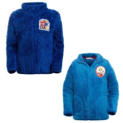 Feuerwehrmann Sam Kinder Fleece Jacke Langfloor