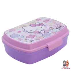 Stor Hello Kitty 2 Tlg. Lunch Set Lunchbox Brotdose Trinkflasche 400 Ml 11 Stor Hello Kitty 2 Tlg. Lunch Set Lunchbox Brotdose Trinkflasche 400 Ml -Bekleidung Peripherie funny sandwich box hello kitty
