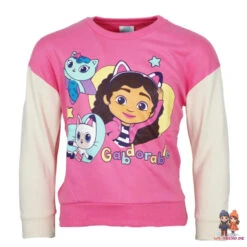 Gabbys Dollhouse Kinder Mädchen Sweater Pullover Pulli