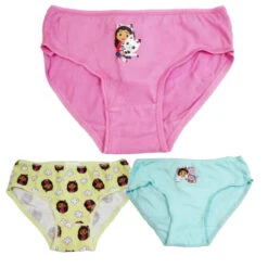 Gabbys Dollhouse 3er Pack Slips Kinder Mädchen Unterwäsche
