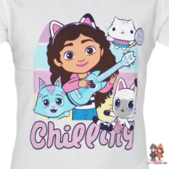 Gabbys Dollhouse Mädchen Kinder T-Shirt Shirt -Bekleidung Peripherie gabbys shirt 05d