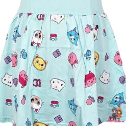 Gabbys Dollhouse Kinder Mädchen Kurzarm Kleid Sommerkleid -Bekleidung Peripherie gabbys sommerkleid 01f