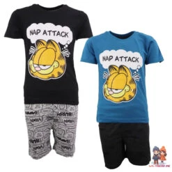 Garfield Kinder Jungen Schlafanzug Pyjama