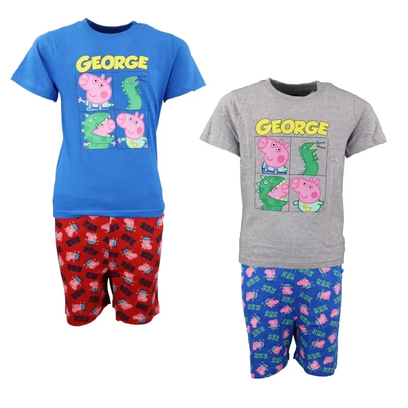 Peppa Pig George Kinder Jungen Pyjama 3 Peppa Pig George Kinder Jungen Pyjama