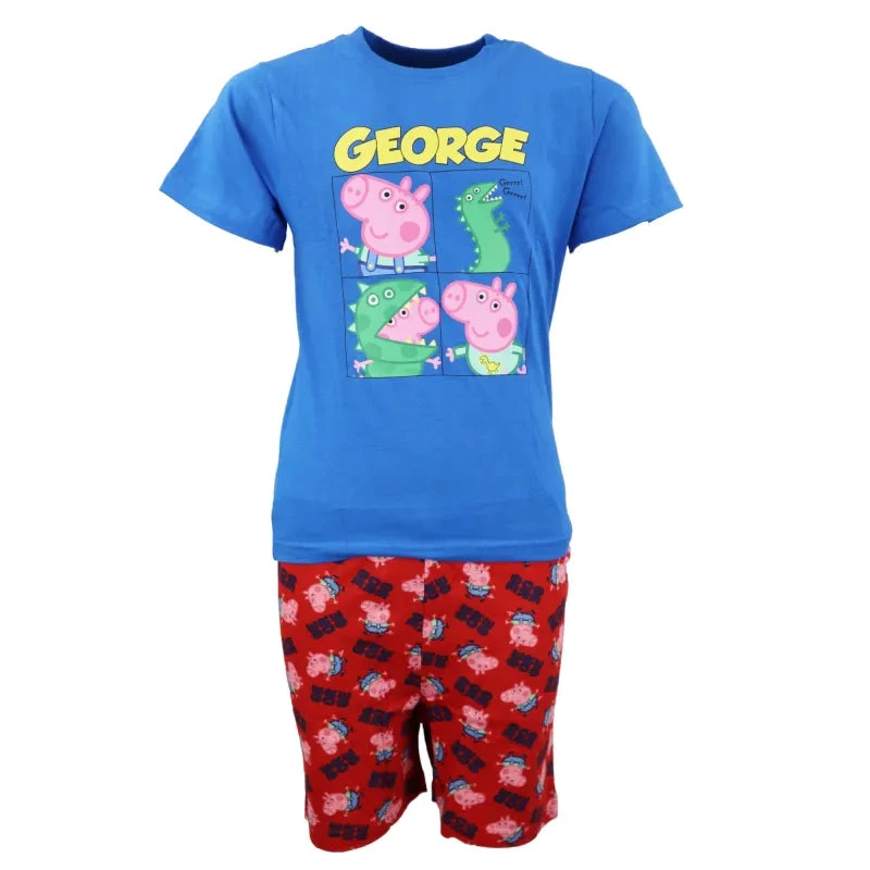 Peppa Pig George Kinder Jungen Pyjama 4 Peppa Pig George Kinder Jungen Pyjama – Bild 2