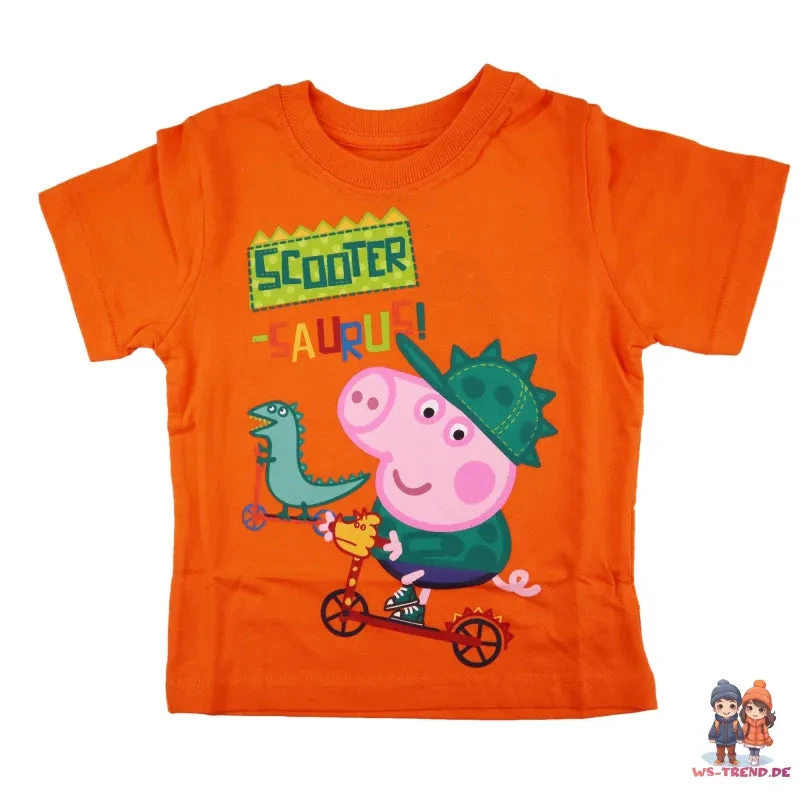 Peppa Wurz George Kinder Jungen Pyjama 5 Peppa Wurz George Kinder Jungen Pyjama – Bild 3