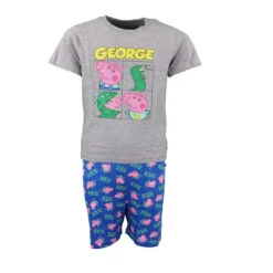 Peppa Pig George Kinder Jungen Pyjama 13 Peppa Pig George Kinder Jungen Pyjama -Bekleidung Peripherie george pyjama 01d