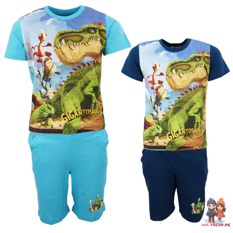 Gigantosaurus Kinder Schlafanzug Pyjama Kurz 3 Gigantosaurus Kinder Schlafanzug Pyjama Kurz