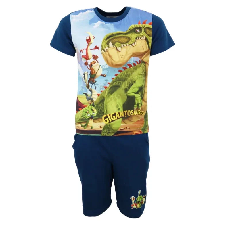 Gigantosaurus Kinder Schlafanzug Pyjama Kurz 4 Gigantosaurus Kinder Schlafanzug Pyjama Kurz – Bild 2