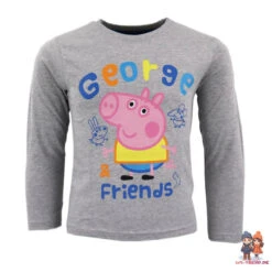 Peppa Wutz Pig George Kinder Jungen Schlafanzug Pyjama -Bekleidung Peripherie gw pyjama 01e
