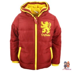 Harry Potter Gryffindor Kinder Winterjacke Mit Kapuze