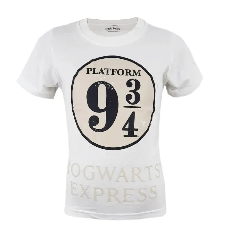 Harry Potter Hogwarts Express T-Shirt Blau Weiß - Größe 116 Bis 152 Cm 5 Harry Potter Hogwarts Express T-Shirt Blau Weiß - Größe 116 Bis 152 Cm – Bild 3
