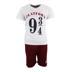 Harry Potter Platform 9 3/4 Kinder Schlafanzug Pyjama -Bekleidung Peripherie harry potter platform 9 34 kinder schlafanzug pyjama 406