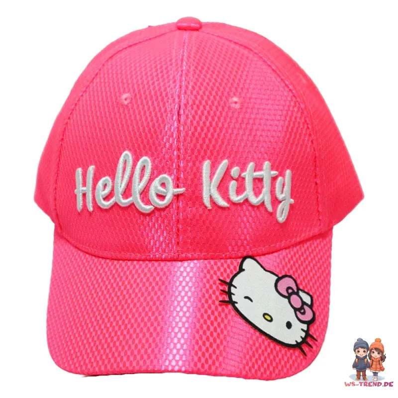 Hello Kitty Kinder MädchenBasecap Baseball Kappe Mütze 4 Hello Kitty Kinder MädchenBasecap Baseball Kappe Mütze – Bild 2