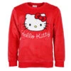 Hello Kitty Mädchen Kinder Velour Pullover Sweater Pulli -Bekleidung Peripherie hk pullo 01a