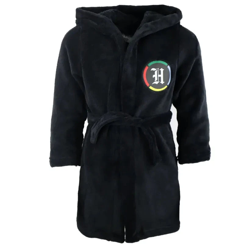 Harry Potter Hogwarts Kinder Hausmantel Bademantel Mit Kapuze 3 Harry Potter Hogwarts Kinder Hausmantel Bademantel Mit Kapuze