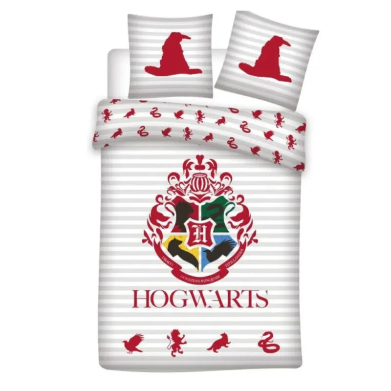 Harry Potter Hogwarts Bettwäsche 2tlg Set 135x200 80x80 Cm 100% Baumwolle 3 Harry Potter Hogwarts Bettwäsche 2tlg Set 135x200 80x80 Cm 100% Baumwolle
