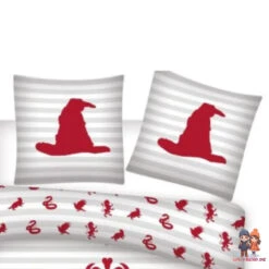 Harry Potter Hogwarts Bettwäsche 2tlg Set 135x200 80x80 Cm 100% Baumwolle 7 Harry Potter Hogwarts Bettwäsche 2tlg Set 135x200 80x80 Cm 100% Baumwolle -Bekleidung Peripherie hp bettw 01c