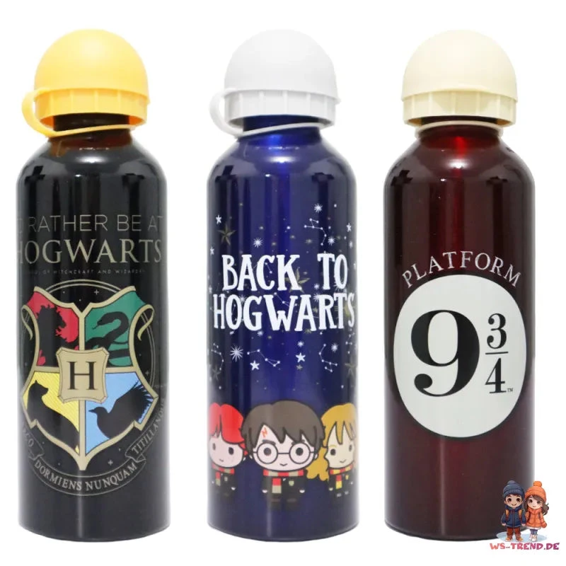 Harry Potter Hogwarts Aluminium Wasserflasche Trinkflasche Flasche 500 Ml 3 Harry Potter Hogwarts Aluminium Wasserflasche Trinkflasche Flasche 500 Ml