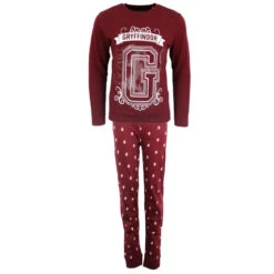 Harry Potter Gryffindor Slytherin Jungen Schlafanzug Pyjama -Bekleidung Peripherie hp gr sl pyjama 01a