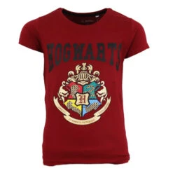 Harry Potter Hogwarts Kinder Kurzarm T-Shirt -Bekleidung Peripherie hp hog 01b
