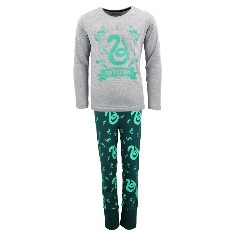 Harry Potter Gryffindor Slytherin Mädchen Schlafanzug Pyjama 8 Harry Potter Gryffindor Slytherin Mädchen Schlafanzug Pyjama – Bild 6