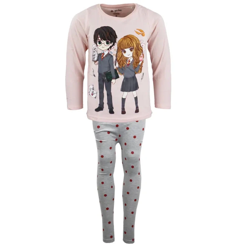 Harry Potter Hermine Mädchen Schlafanzug Pyjama Lang 7 Harry Potter Hermine Mädchen Schlafanzug Pyjama Lang – Bild 5