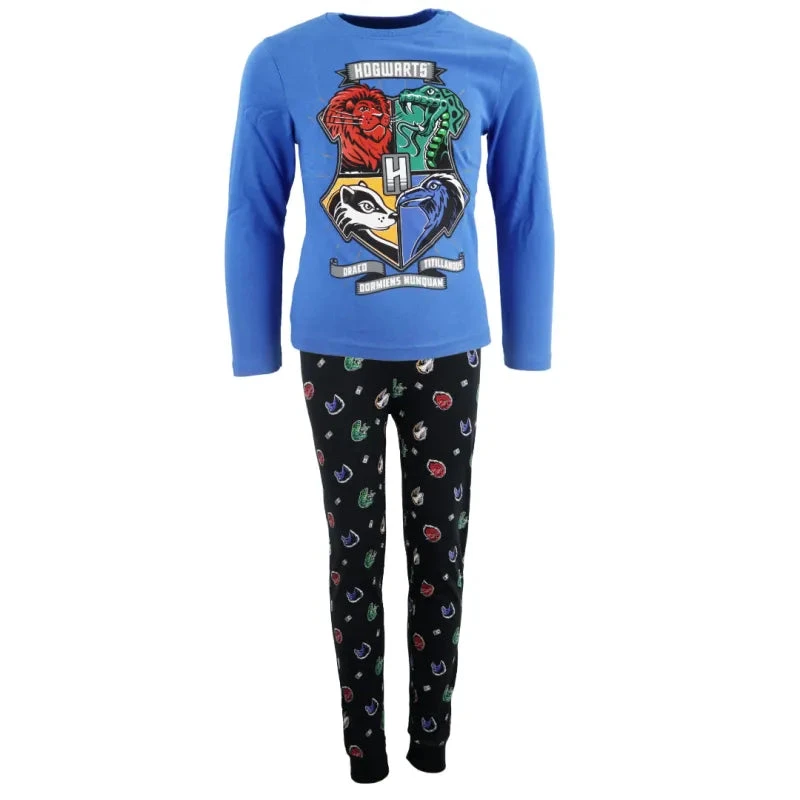 Harry Potter Hogwarts Kinder Schlafanzug Pyjama 4 Harry Potter Hogwarts Kinder Schlafanzug Pyjama – Bild 2