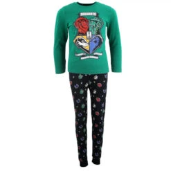 Harry Potter Hogwarts Kinder Schlafanzug Pyjama 12 Harry Potter Hogwarts Kinder Schlafanzug Pyjama -Bekleidung Peripherie hp pyjama 01d