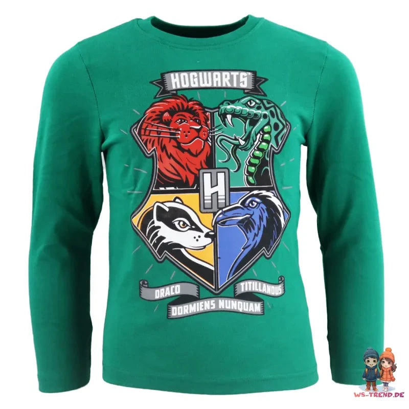 Harry Potter Hogwarts Kinder Schlafanzug Pyjama 8 Harry Potter Hogwarts Kinder Schlafanzug Pyjama – Bild 6