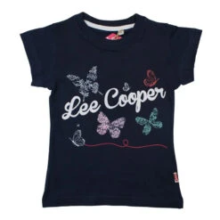 Lee Cooper Kinder Mädchen T-Shirt Kurzarm Shirt -Bekleidung Peripherie https www.kiddystores.fr 105435 lee cooper t shirt kurzarm